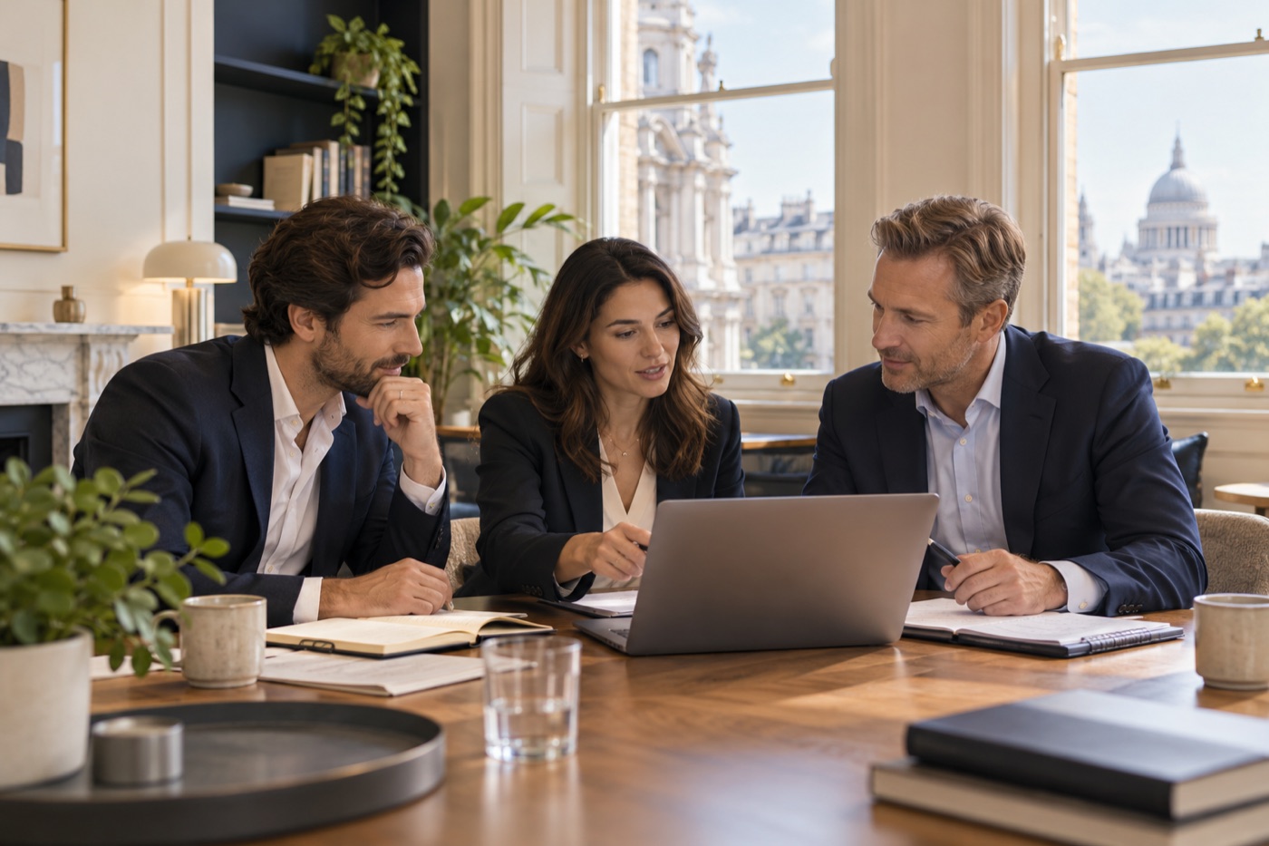 Business advisory & tax planning — illustrative business photography